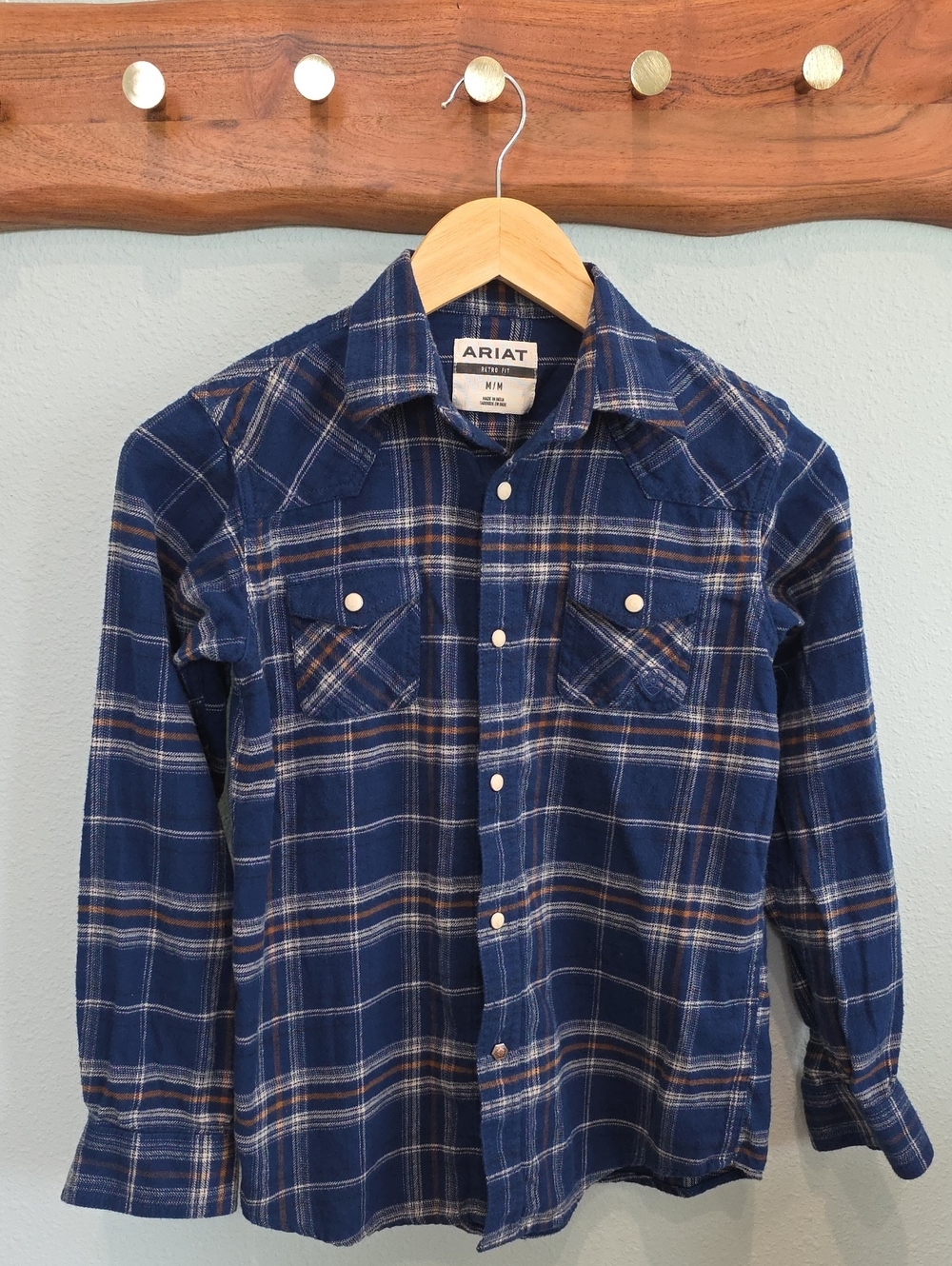 Boys Ariat Flannel